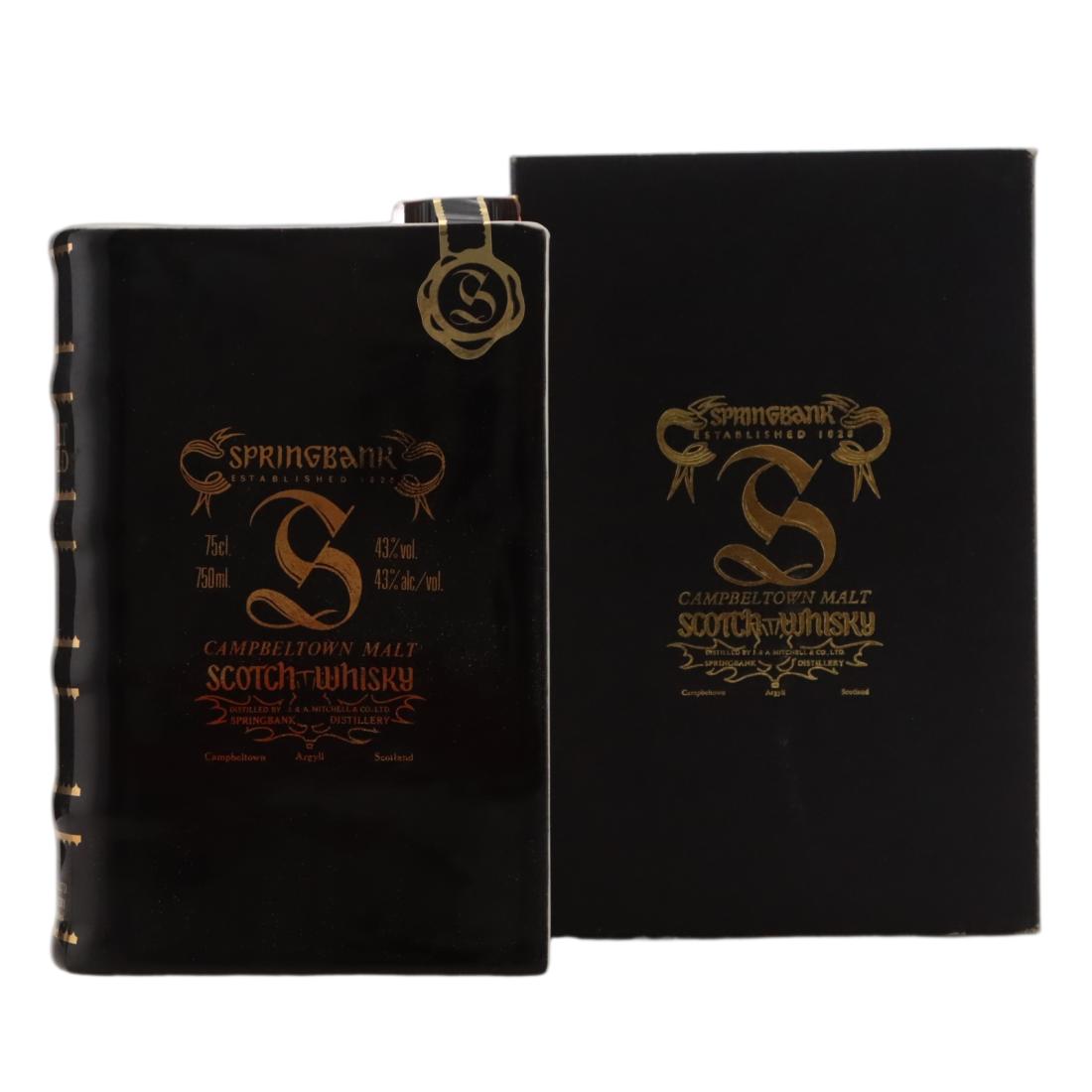 Springbank 12 Book Decanter Vol Iii