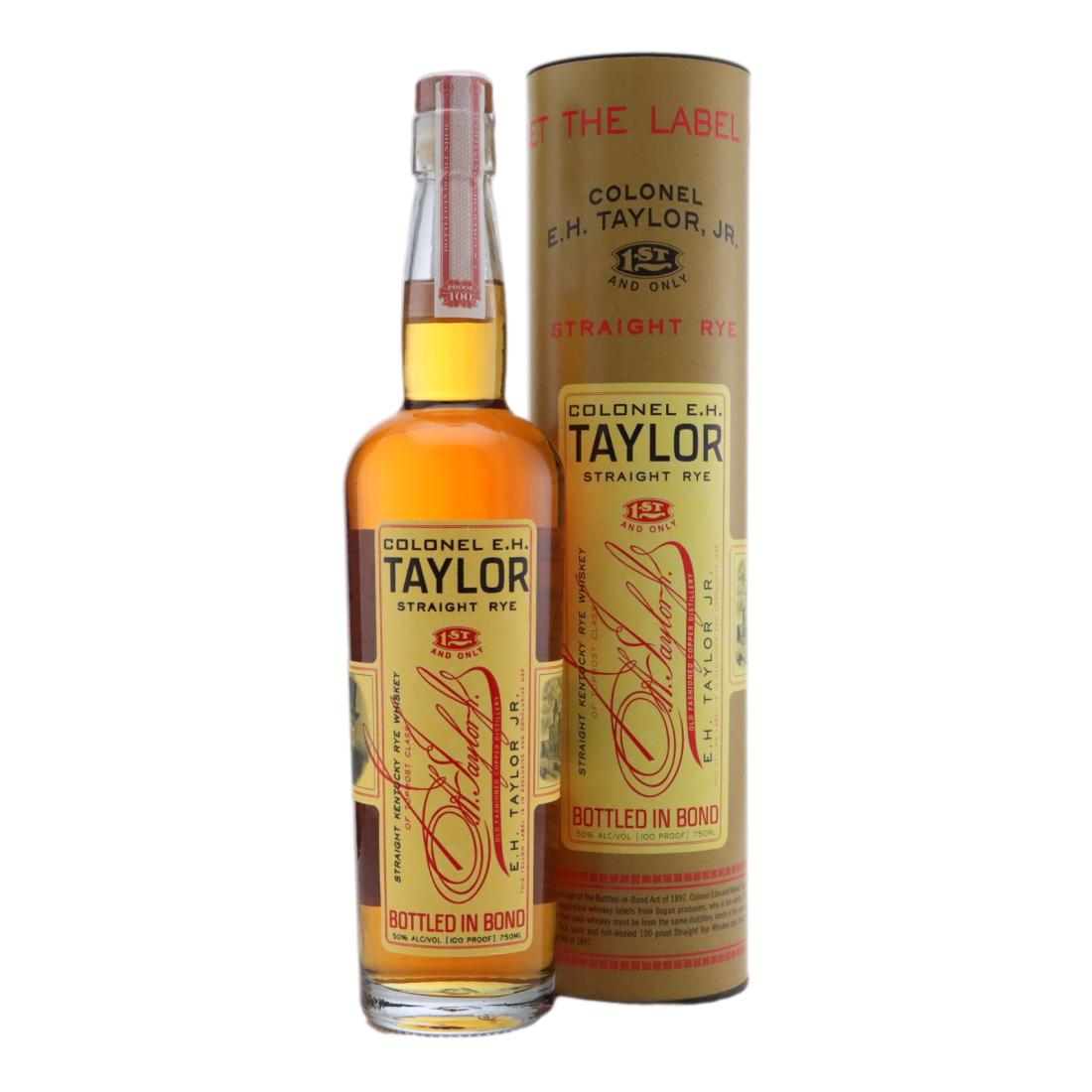 Colonel Eh Taylor Straight Rye