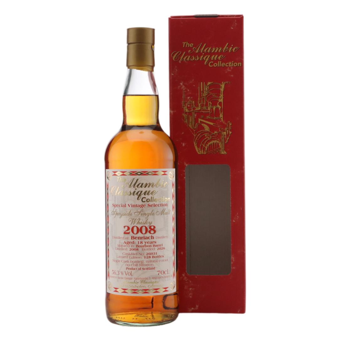 Benriach 2008 Special Vintage Selection 18