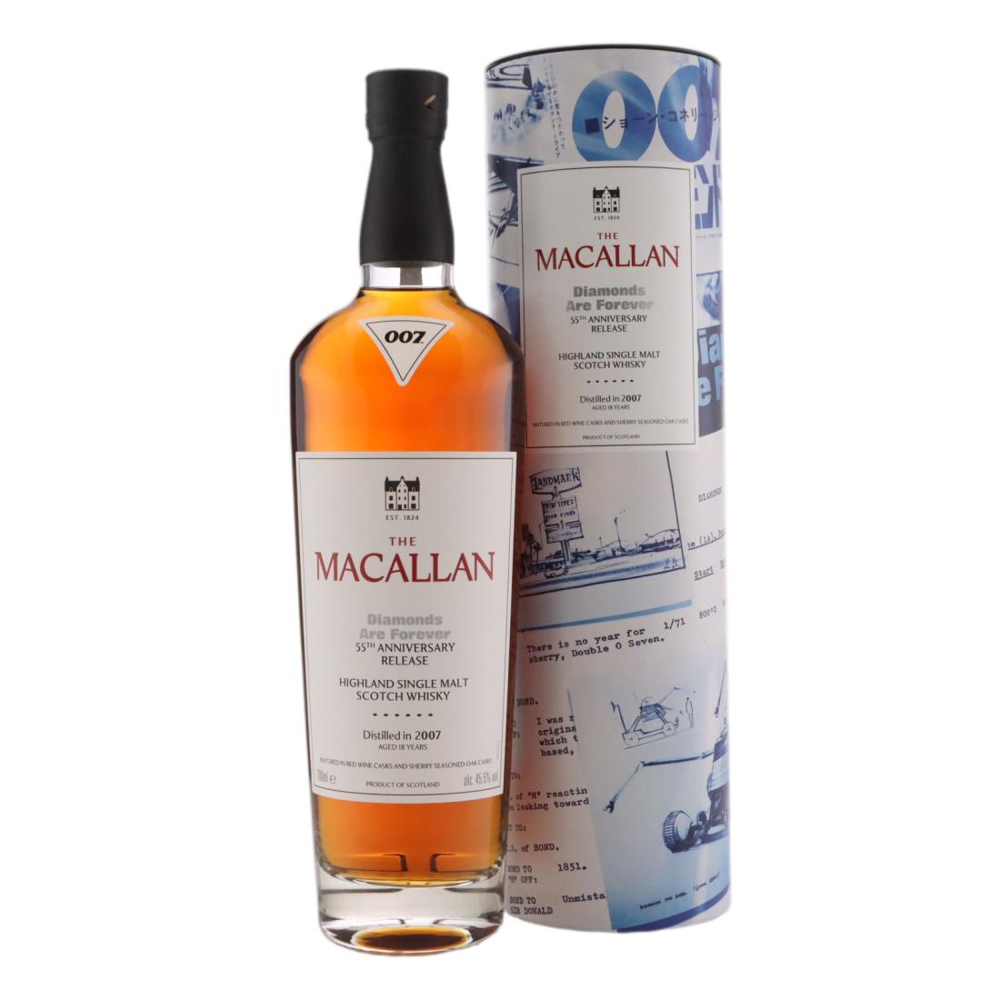 Macallan 2007 Diamonds Are Forever 18 55th Anniversary Release