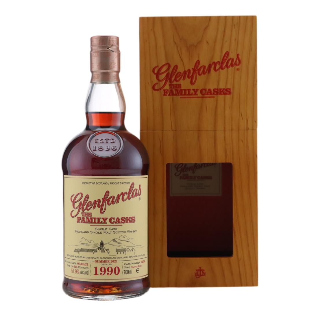 Glenfarclas 1990 The Family Casks Summer 2021