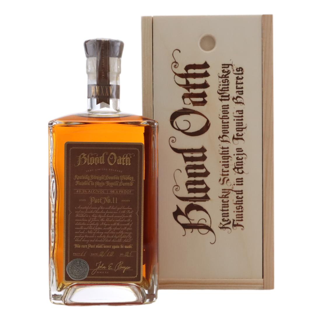 Blood Oath Pact No 11 Kentucky Straight Bourbon