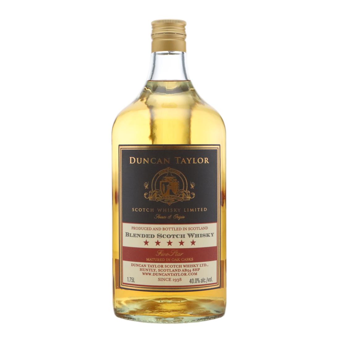 Duncan Taylor Five Star Blended Scotch Whisky 175l