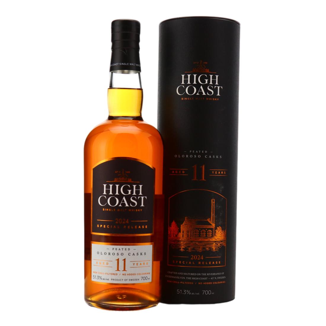 High Coast 11 2024 Special Release Peated Oloroso Casks