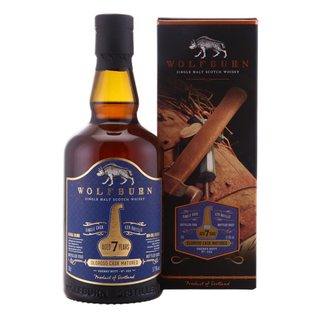 Wolfburn 2015 Oloroso Cask Matured 7