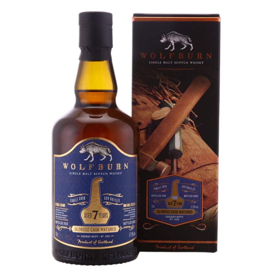 Wolfburn 2015 Oloroso Cask Matured 7