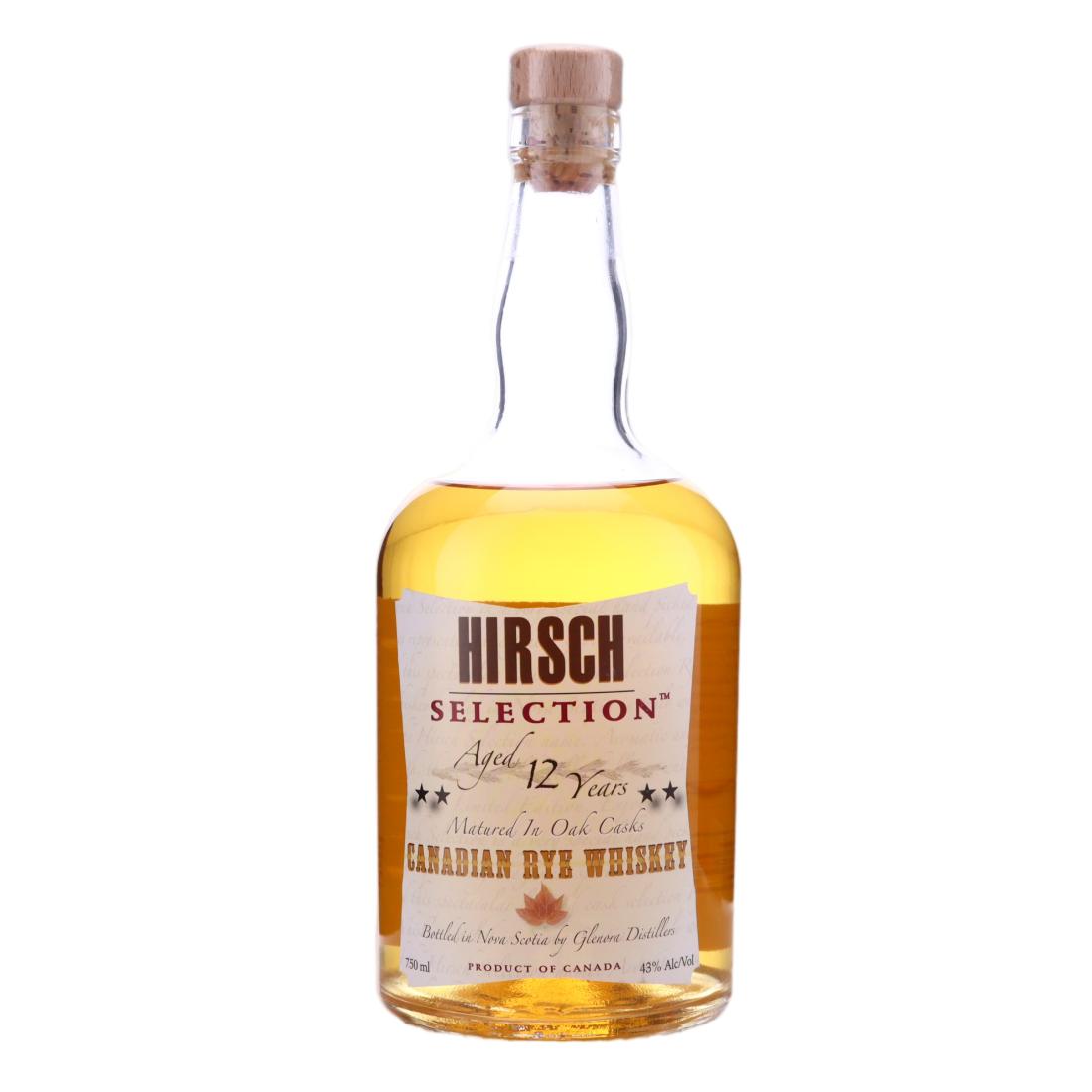 Glenora Hirsch Selection 12 Canadian Rye Whiskey