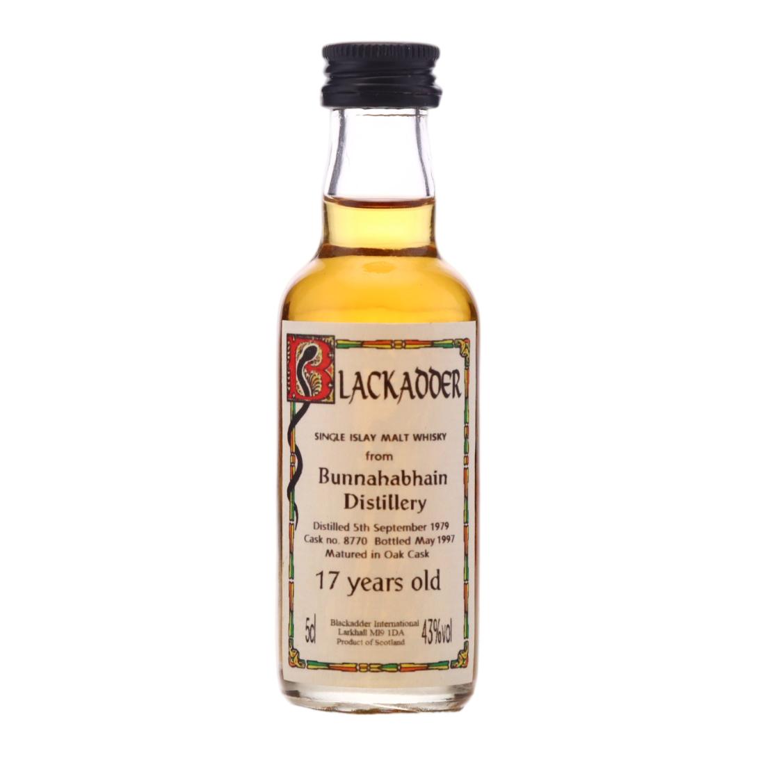 Bunnahabhain 1979 Blackadder 17 Miniature