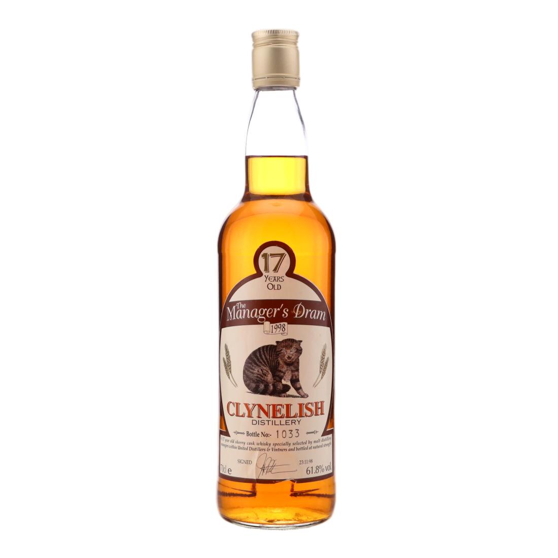 Clynelish The Managers Dram 17