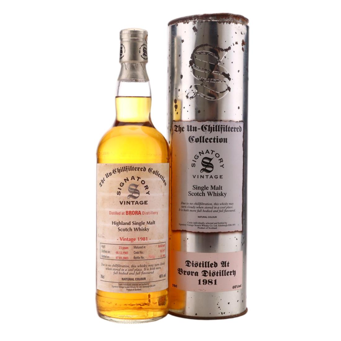 Brora 1981 The Unchillfiltered Collection 23