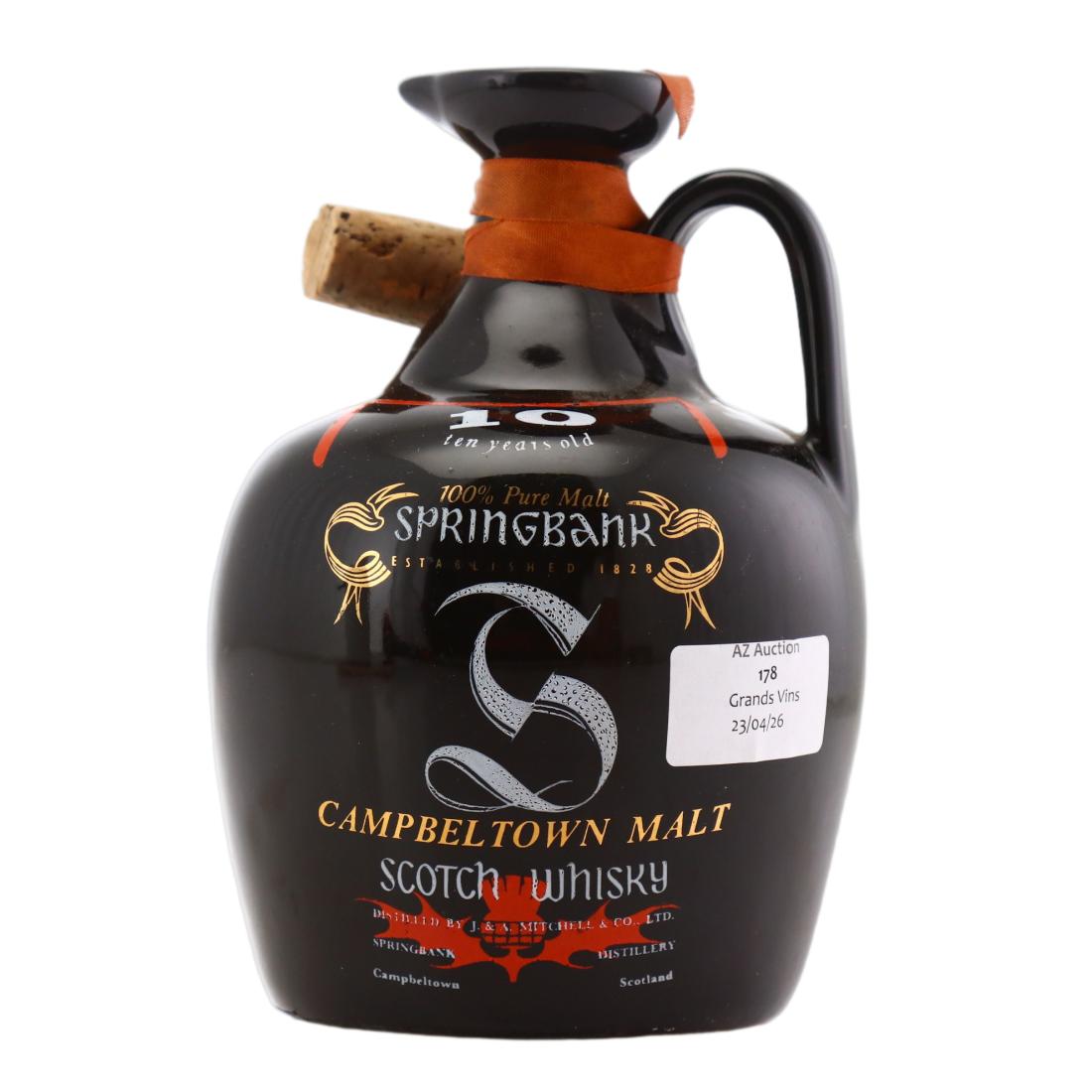 Springbank 10 Ceramic Decanter