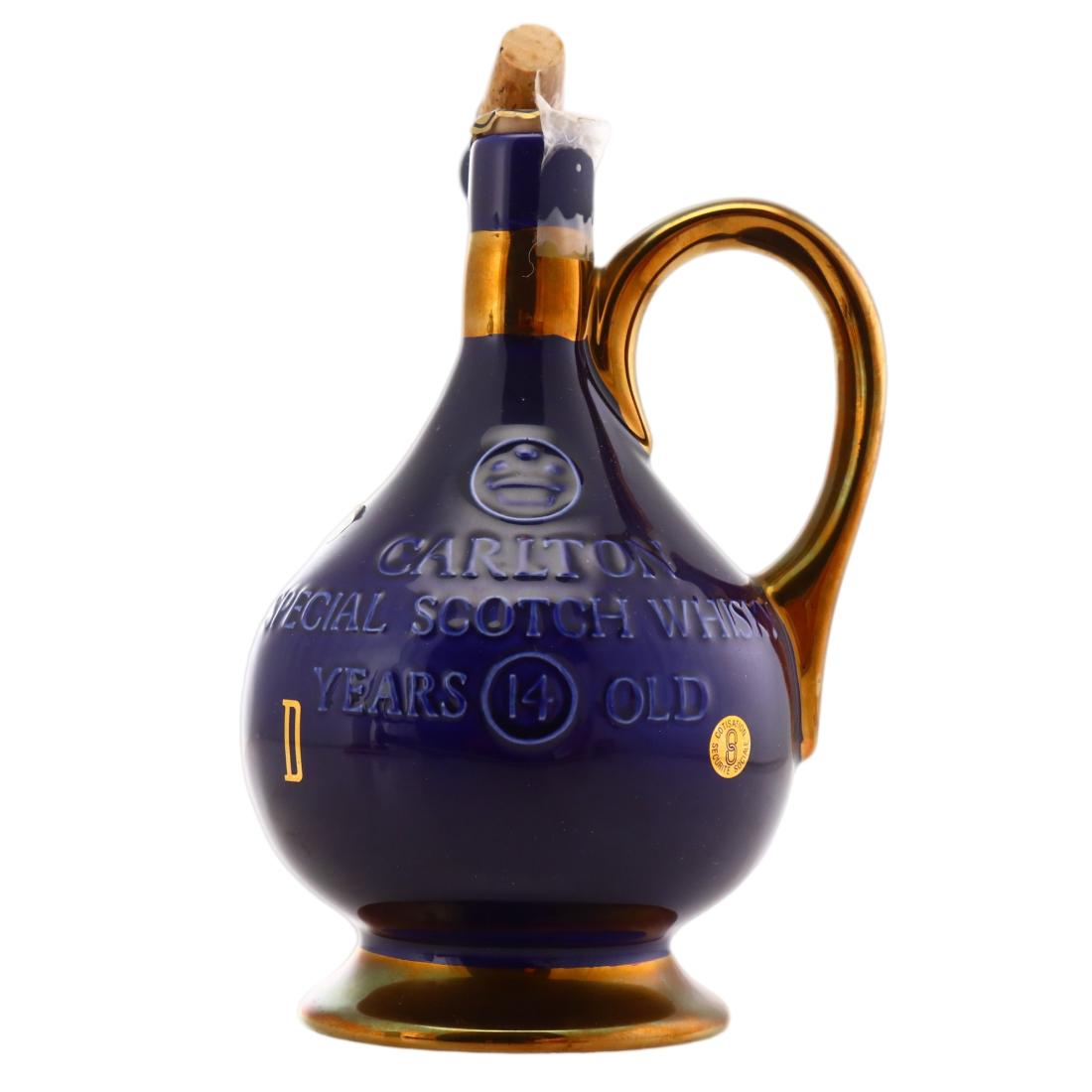 Carlton 14 Scotch Whisky Decanter