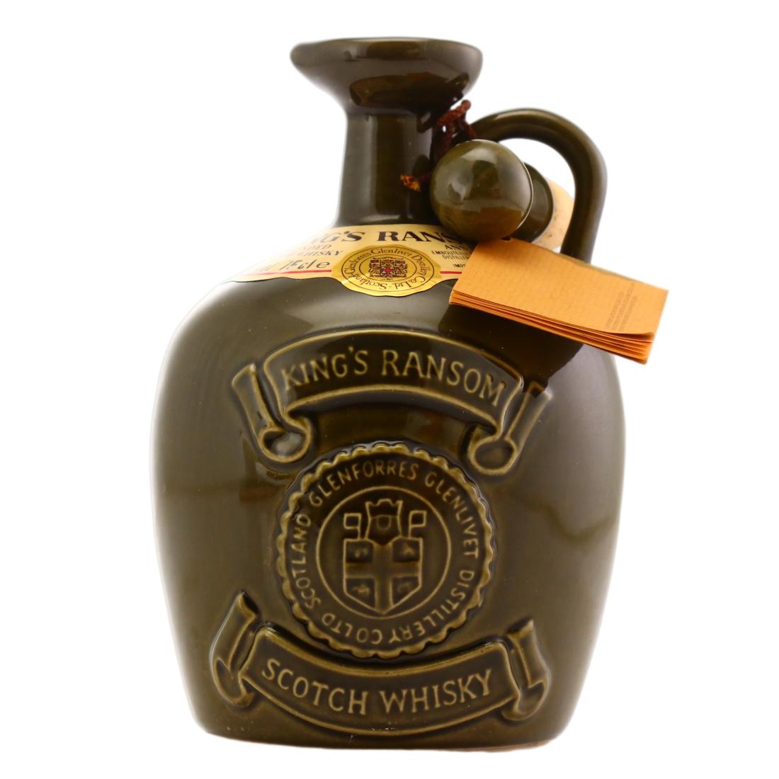 King's Ransom 12 Year Old, Mixed Cask, 43% whisky bottle