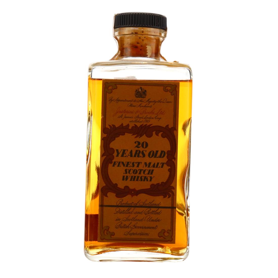 Justerini Brooks 20 Finest Malt Scotch Whisky