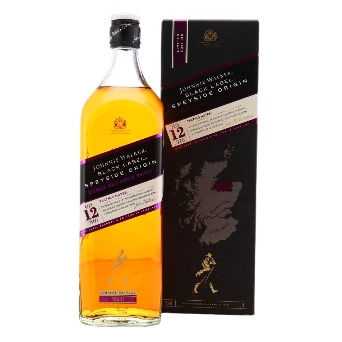 Johnnie Walker Black Label 12 Speyside Origin