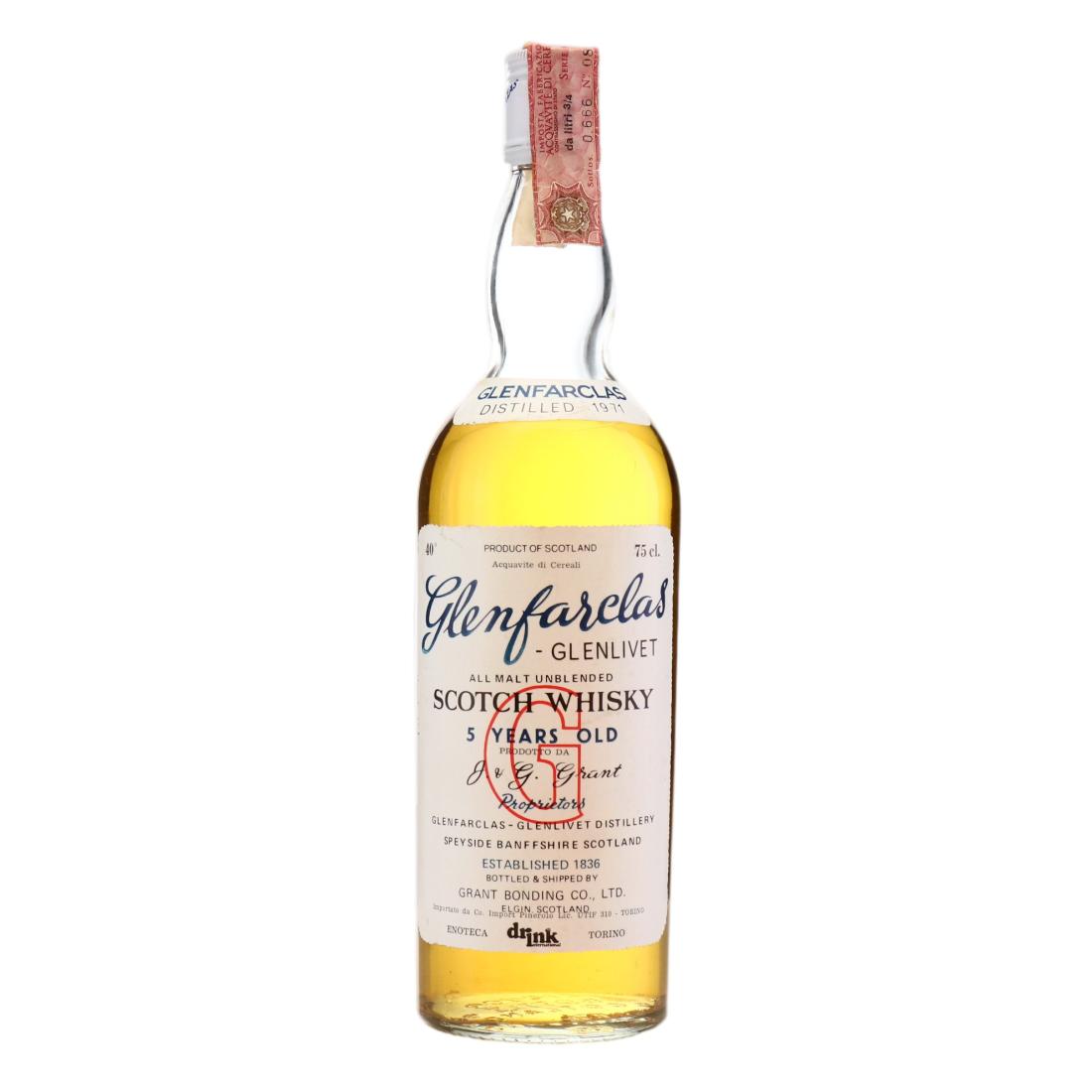 Glenfarclas 1971 All Malt Unblended 5