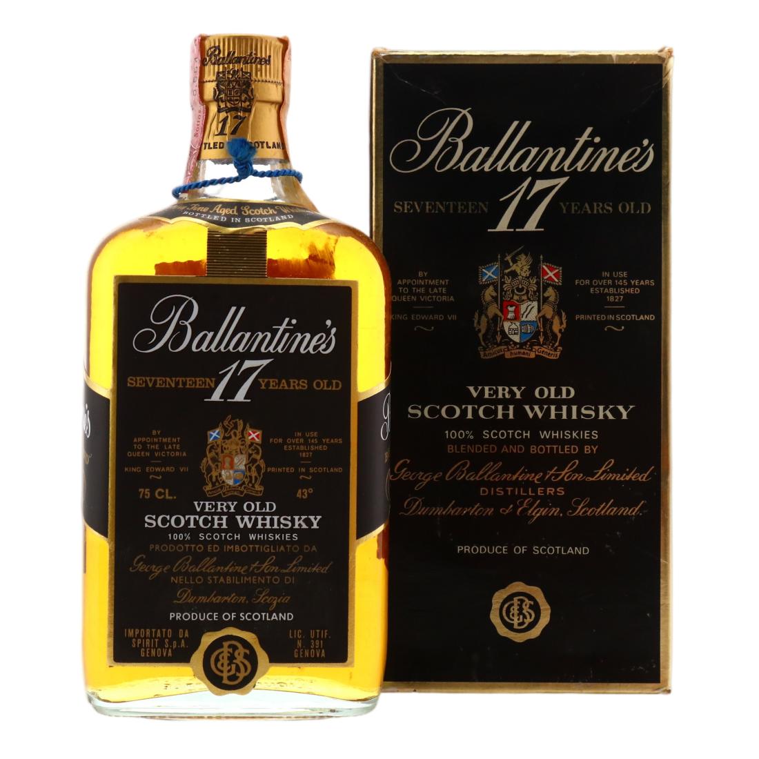 Ballantines 17 Scotch Whisky