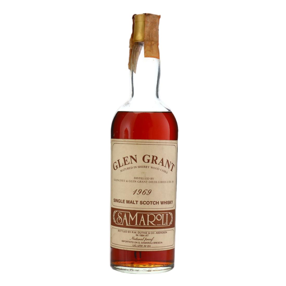 Glen Grant 1969 Matured In Sherry Wood Casks