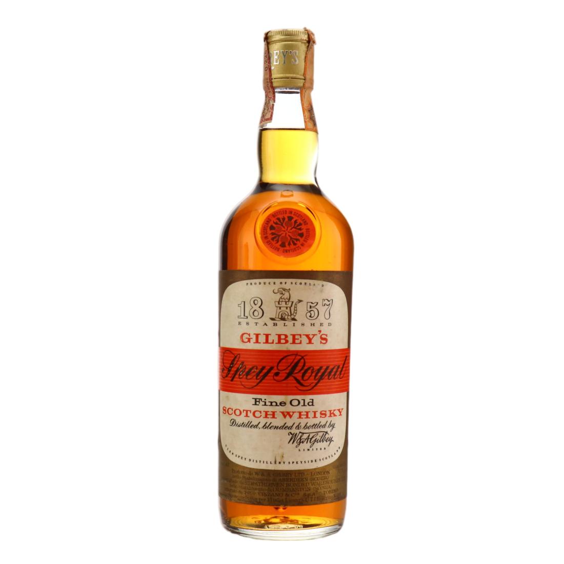 Gilbeys Spey Royal Fine Old Scotch Whisky