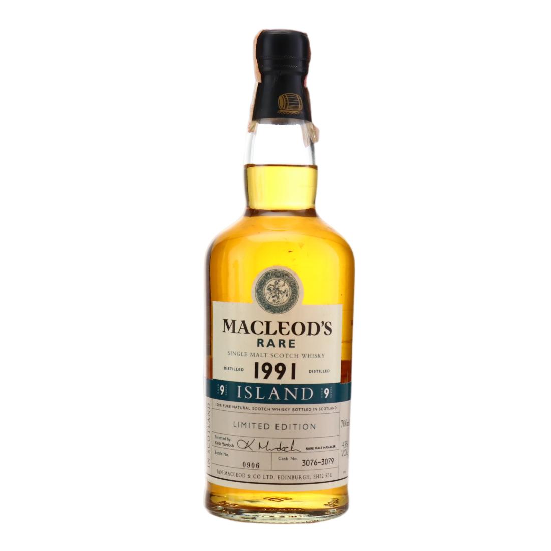 Macleods Rare 1991 9 Island Single Malt