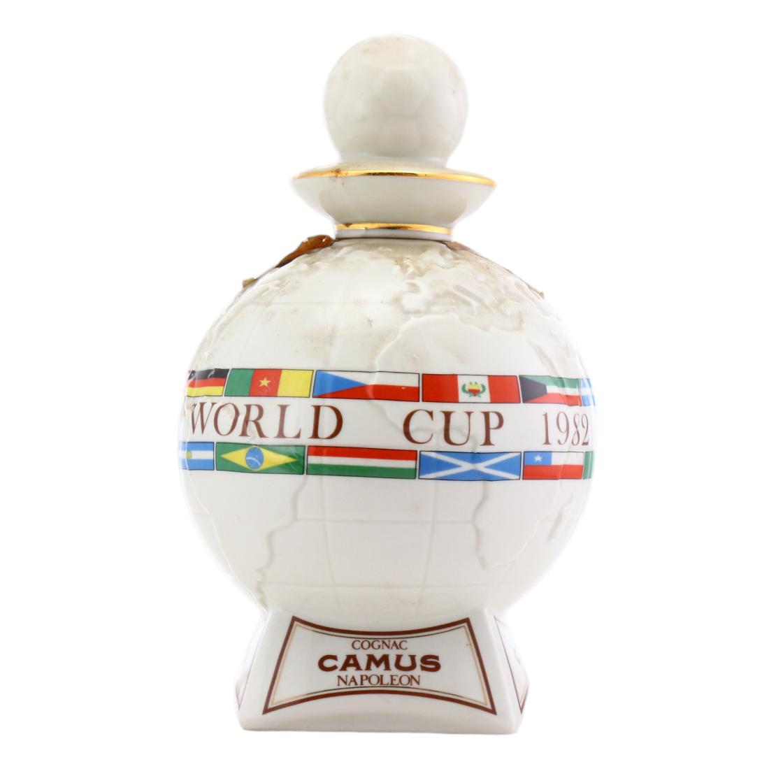 Camus Cognac Football World Cup Decanter 1982