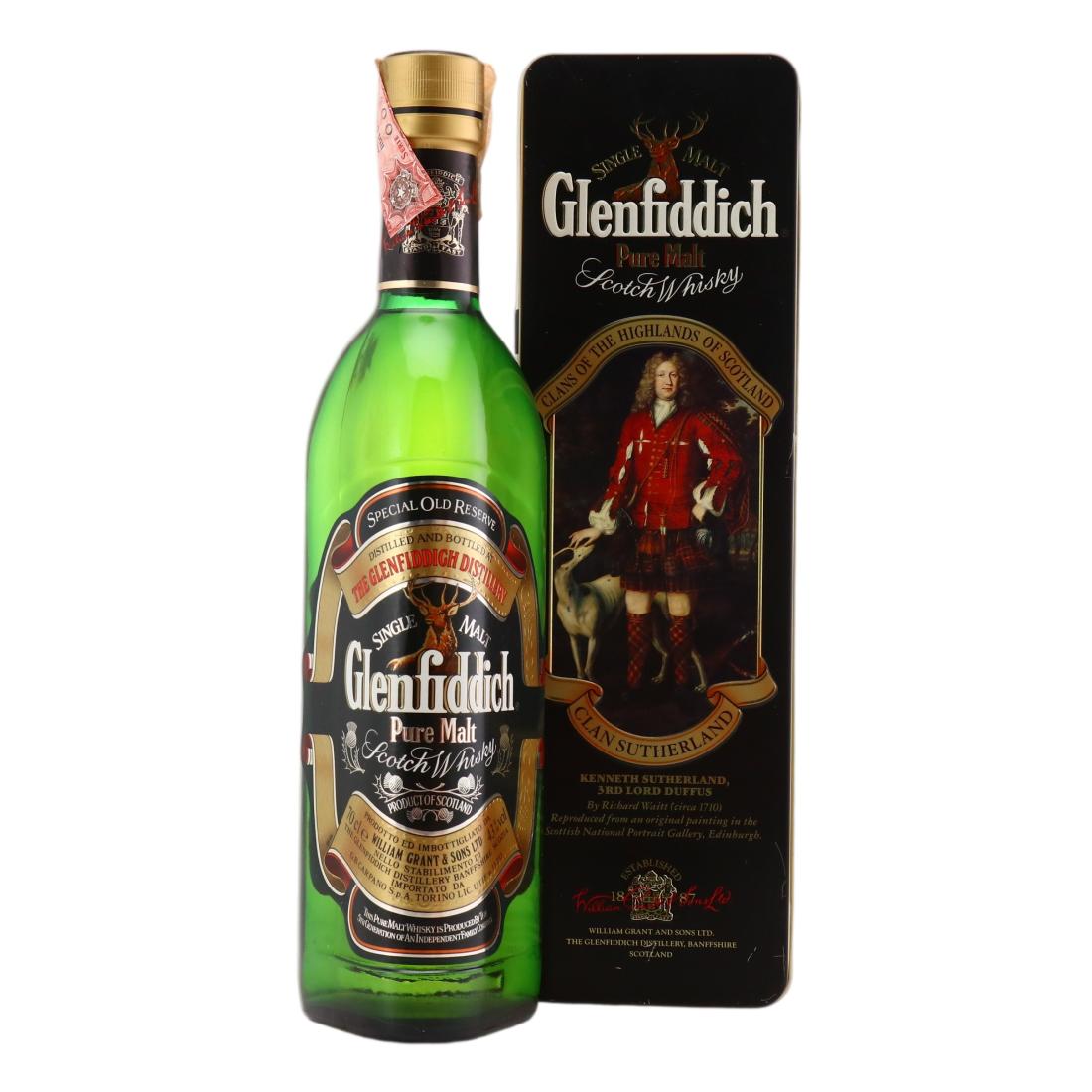 Glenfiddich Clans Of The Highlands 1980s Clan Sutherland