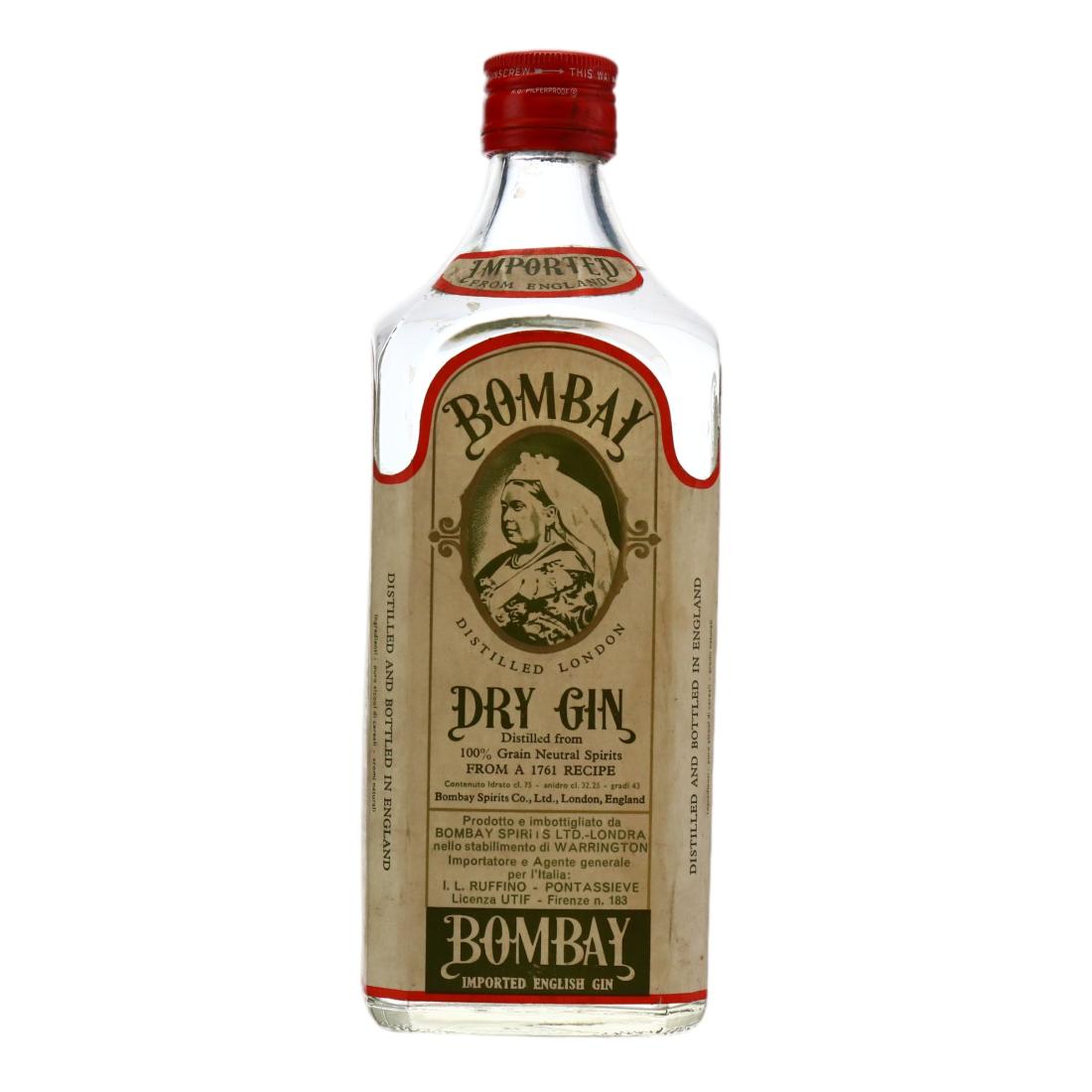 Bombay Extra Dry London Gin Circa Ruffino