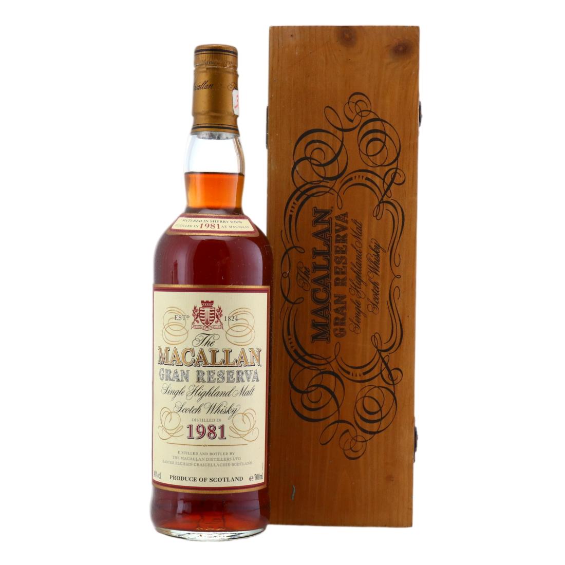 Macallan 1981 Gran Reserva