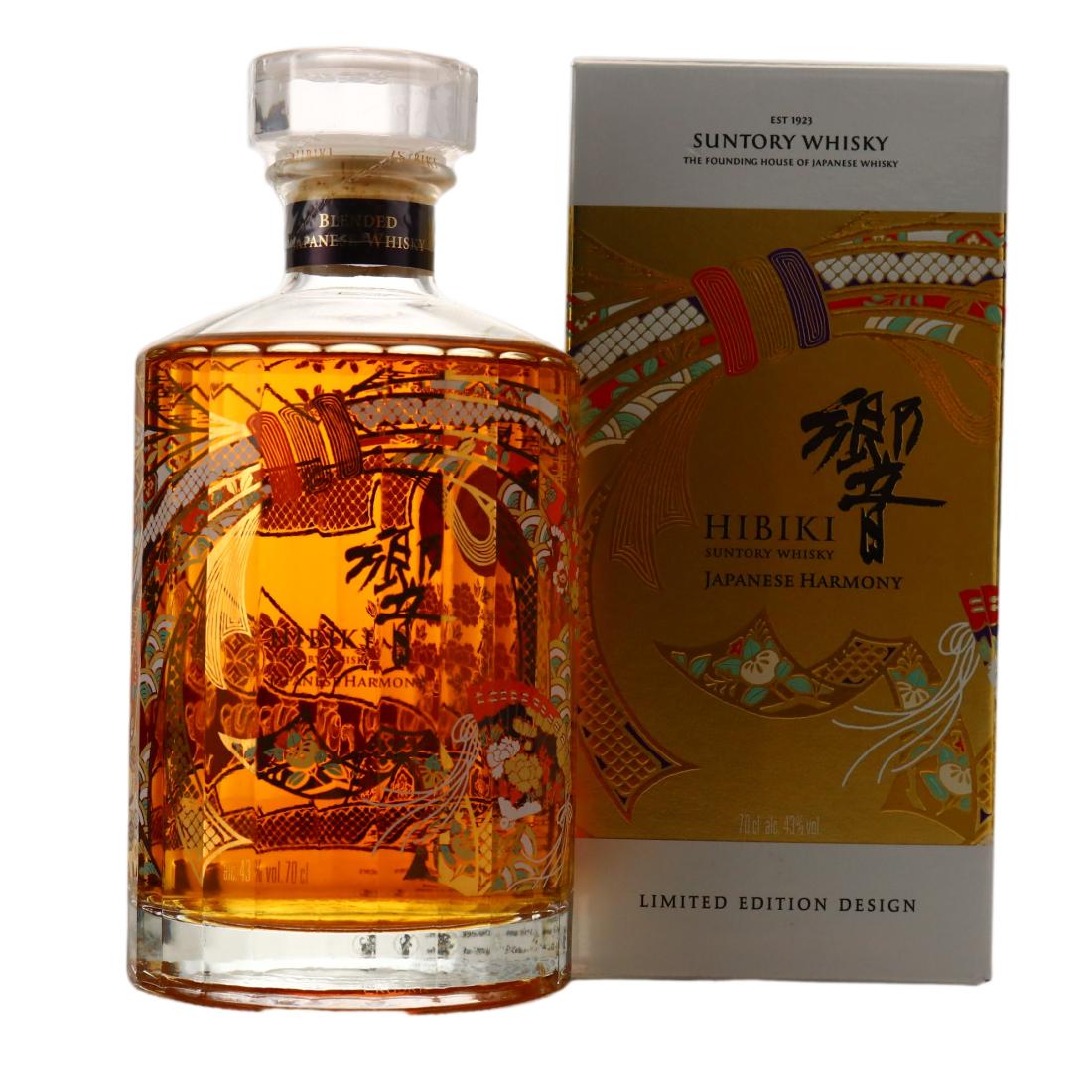 Hibiki Japanese Harmony 30th Anniversary Limited Edition, Multiple cask types, 2018, 43% whisky bottle
