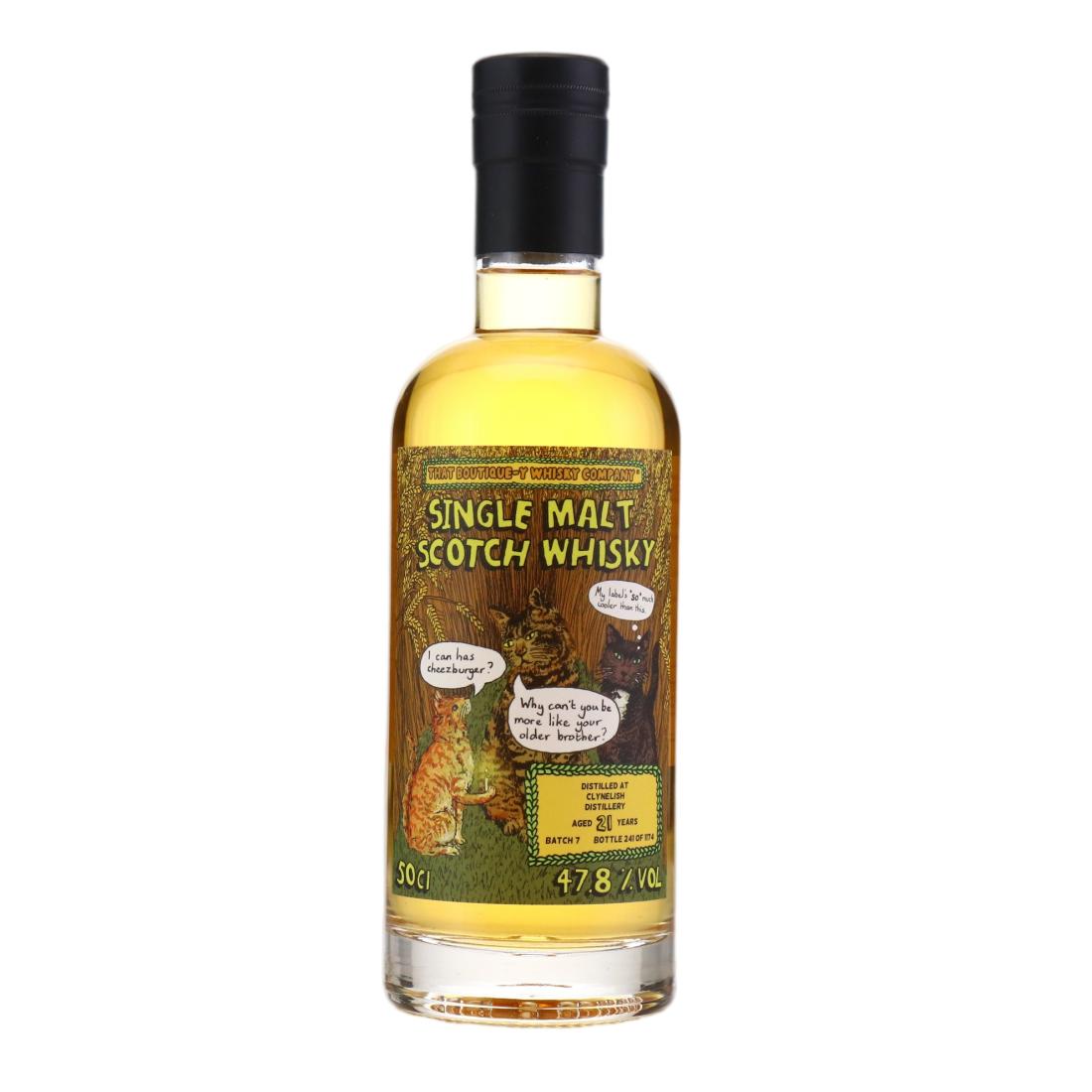 Clynelish That Boutiquey Whisky Company 21 Batch 7