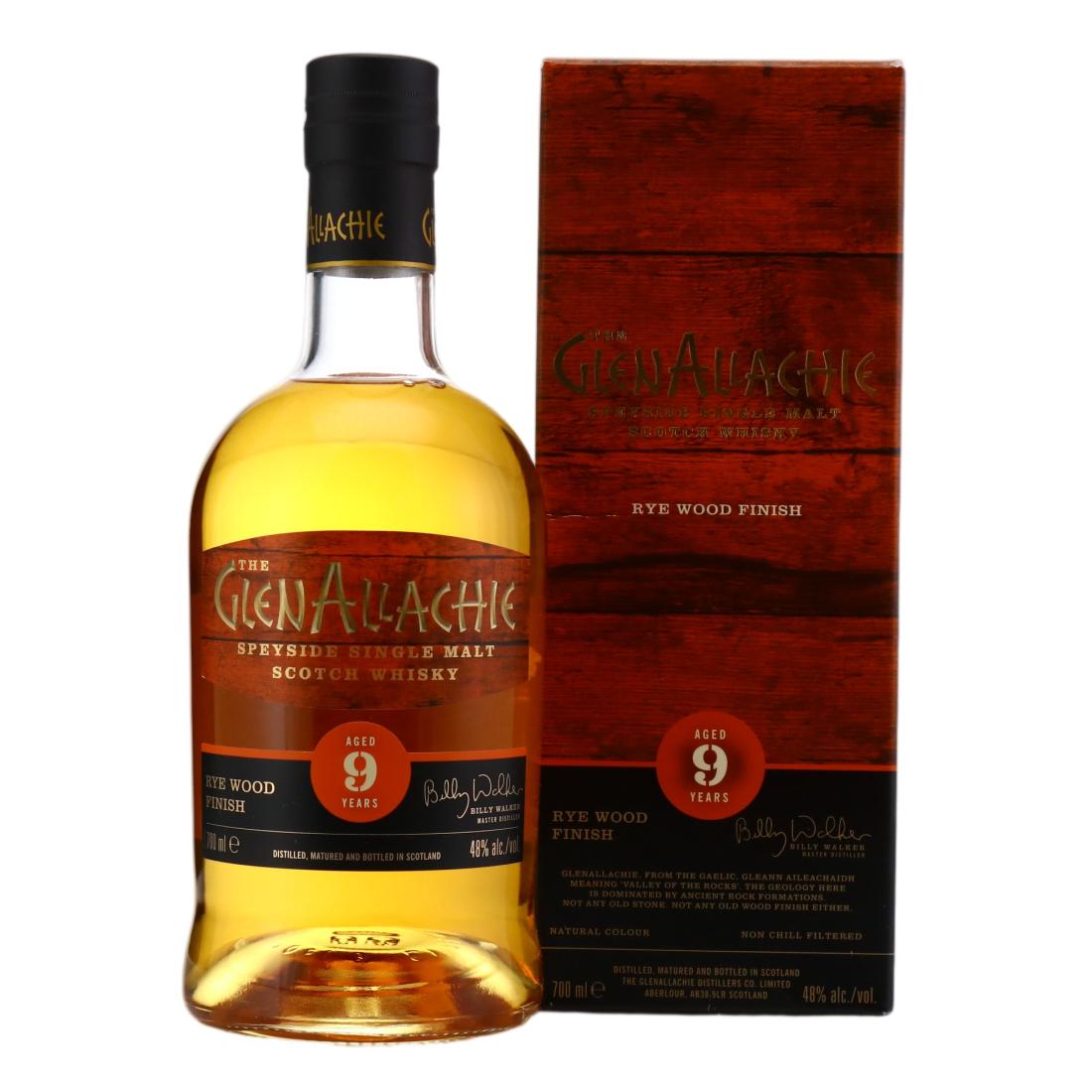 Glenallachie 9 Rye Wood Finish
