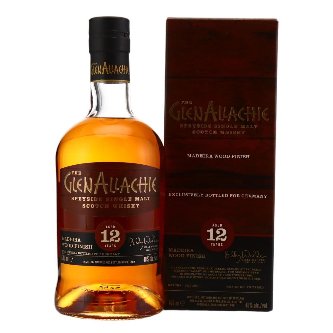 Glenallachie 12 Madeira Wood Finish