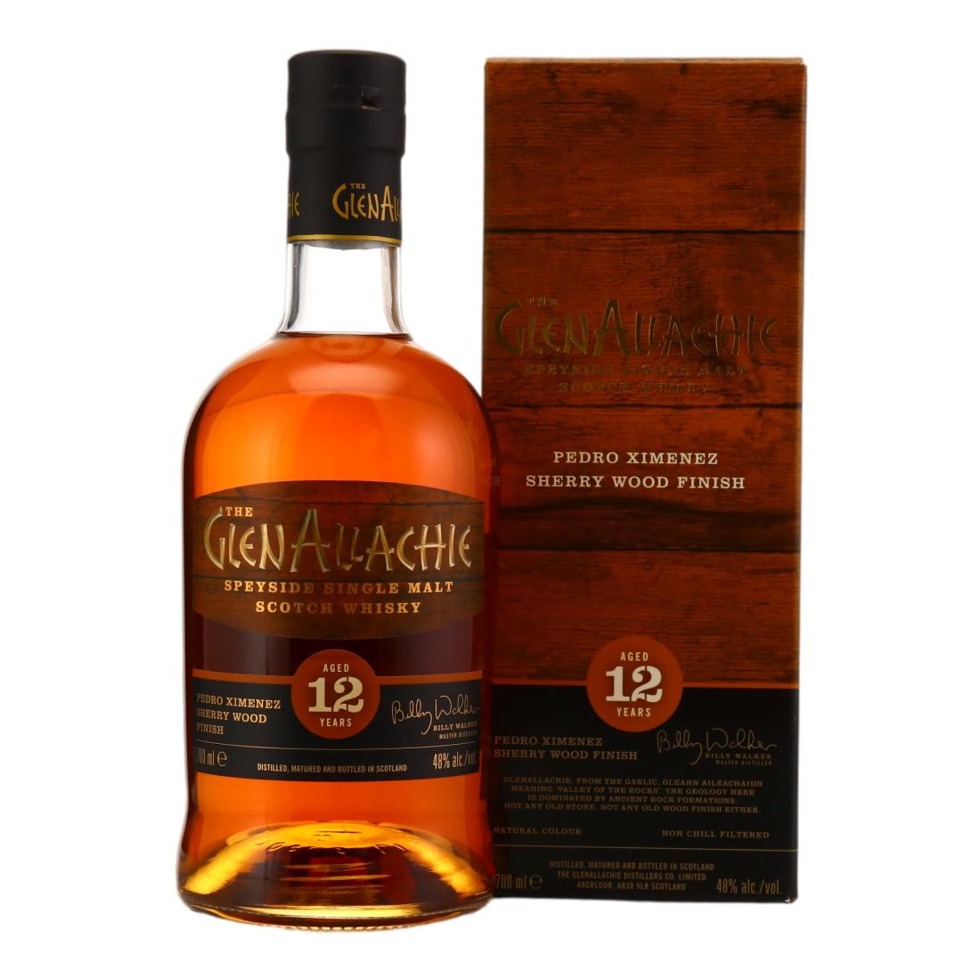 Glenallachie 12 Pedro Ximenez Sherry Wood Finish