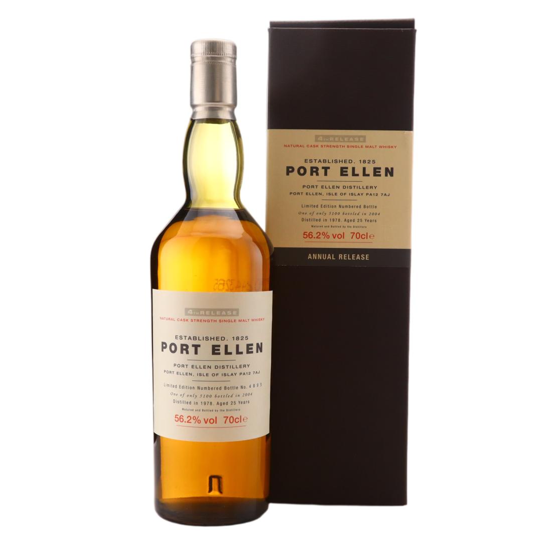 Port Ellen 1978 Natural 25 4th Release