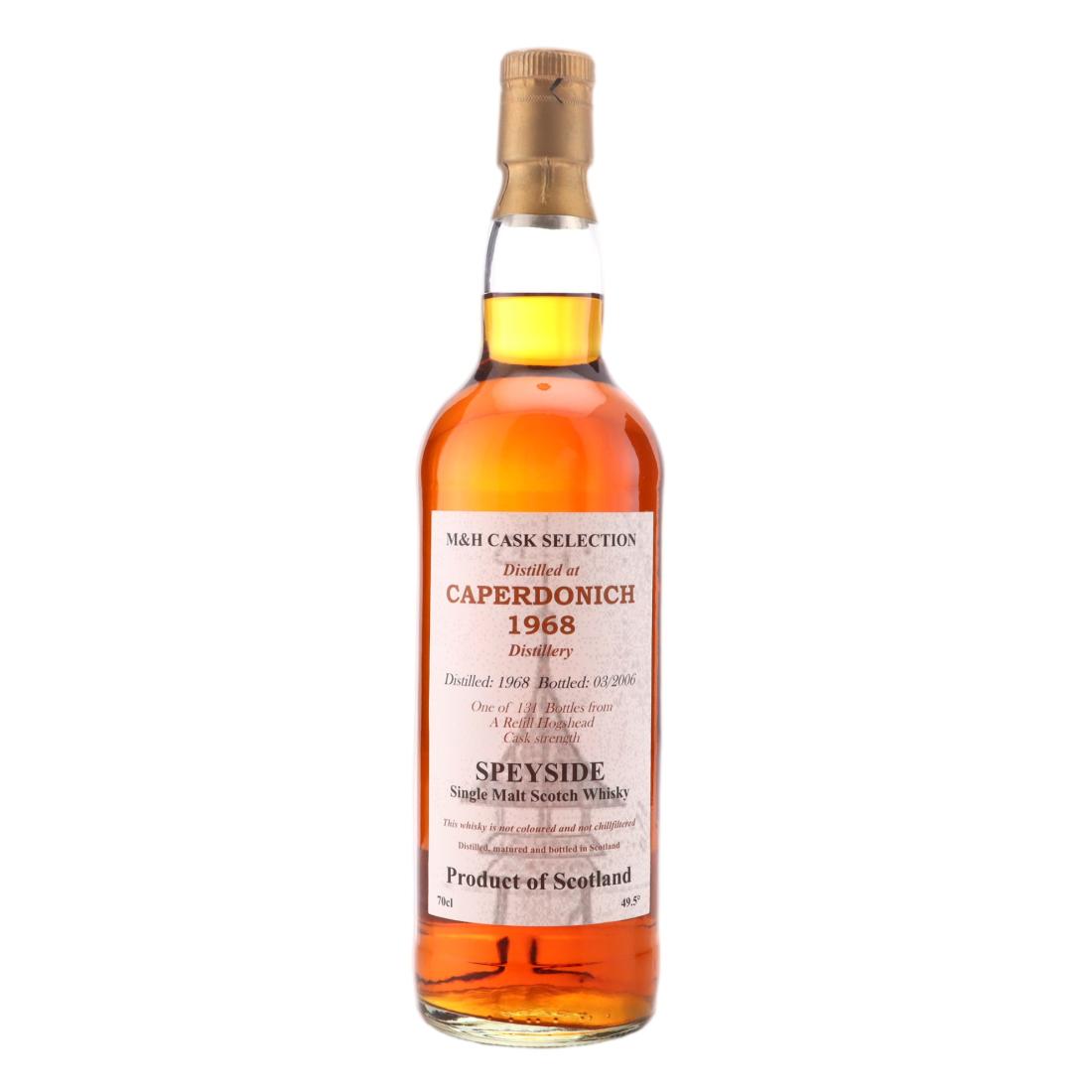 Caperdonich 1968 Mh Cask Selection Single Cask