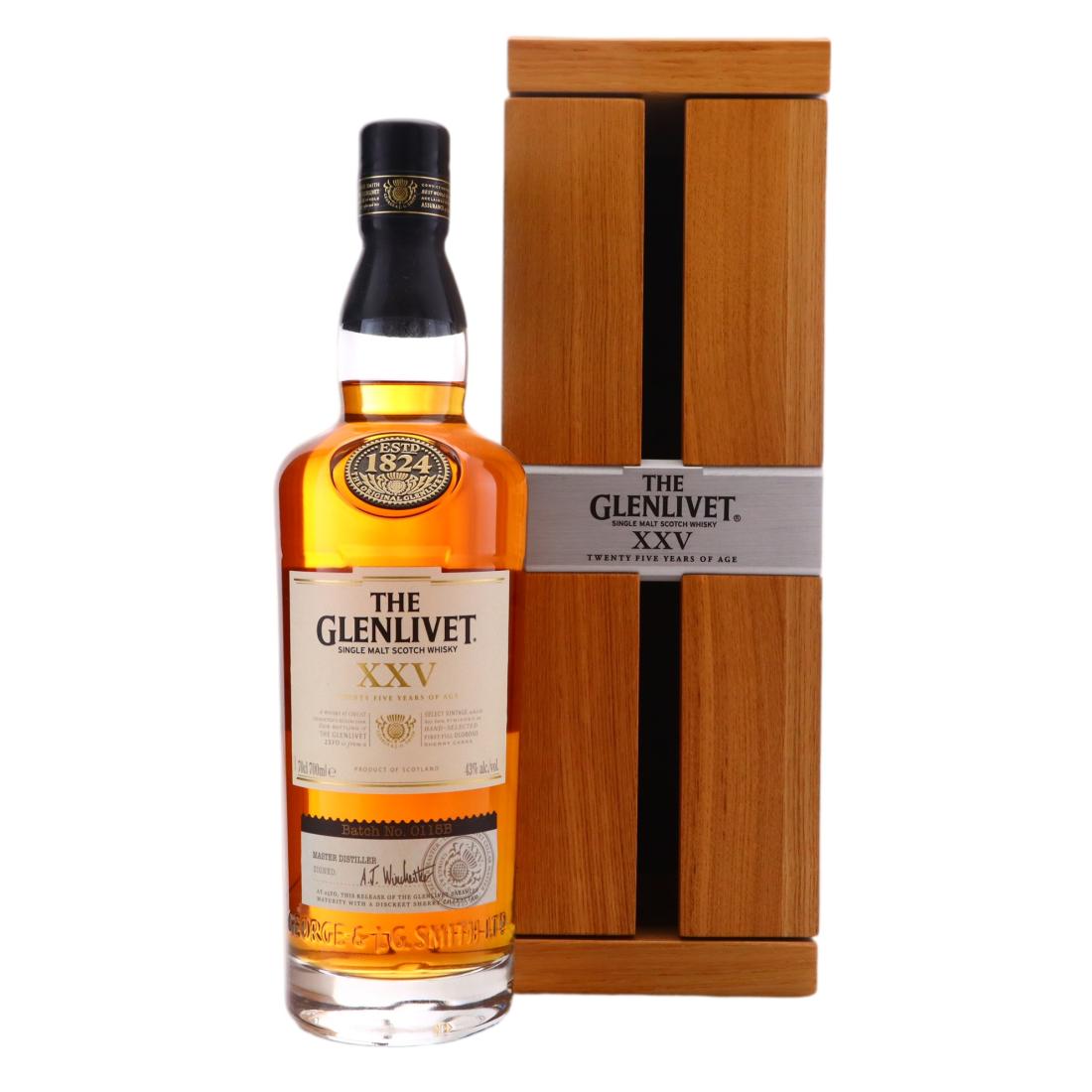 Glenlivet Xxv 25 Batch No 0115b