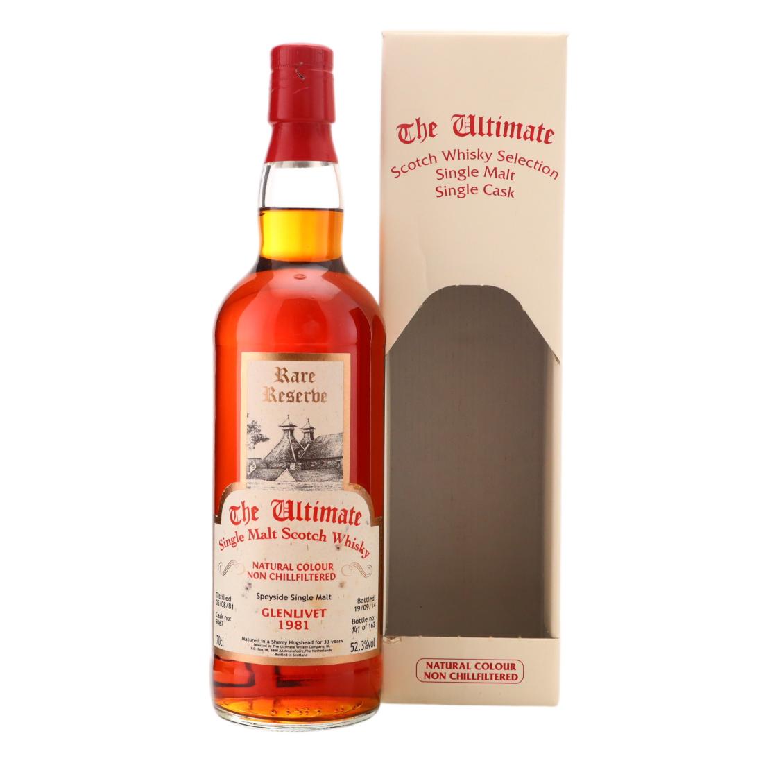 Glenlivet 1981 The Ultimate 33 Rare Reserve