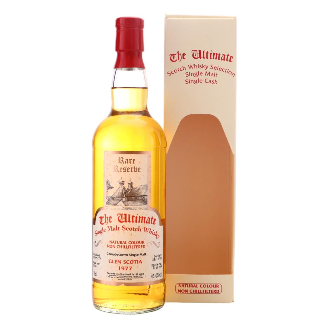 Glen Scotia 1977 The Ultimate 34 Rare Reserve
