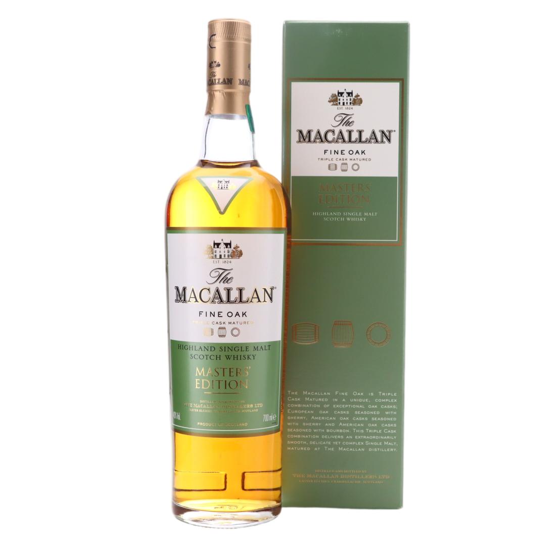 Macallan Fine Oak Masters Edition