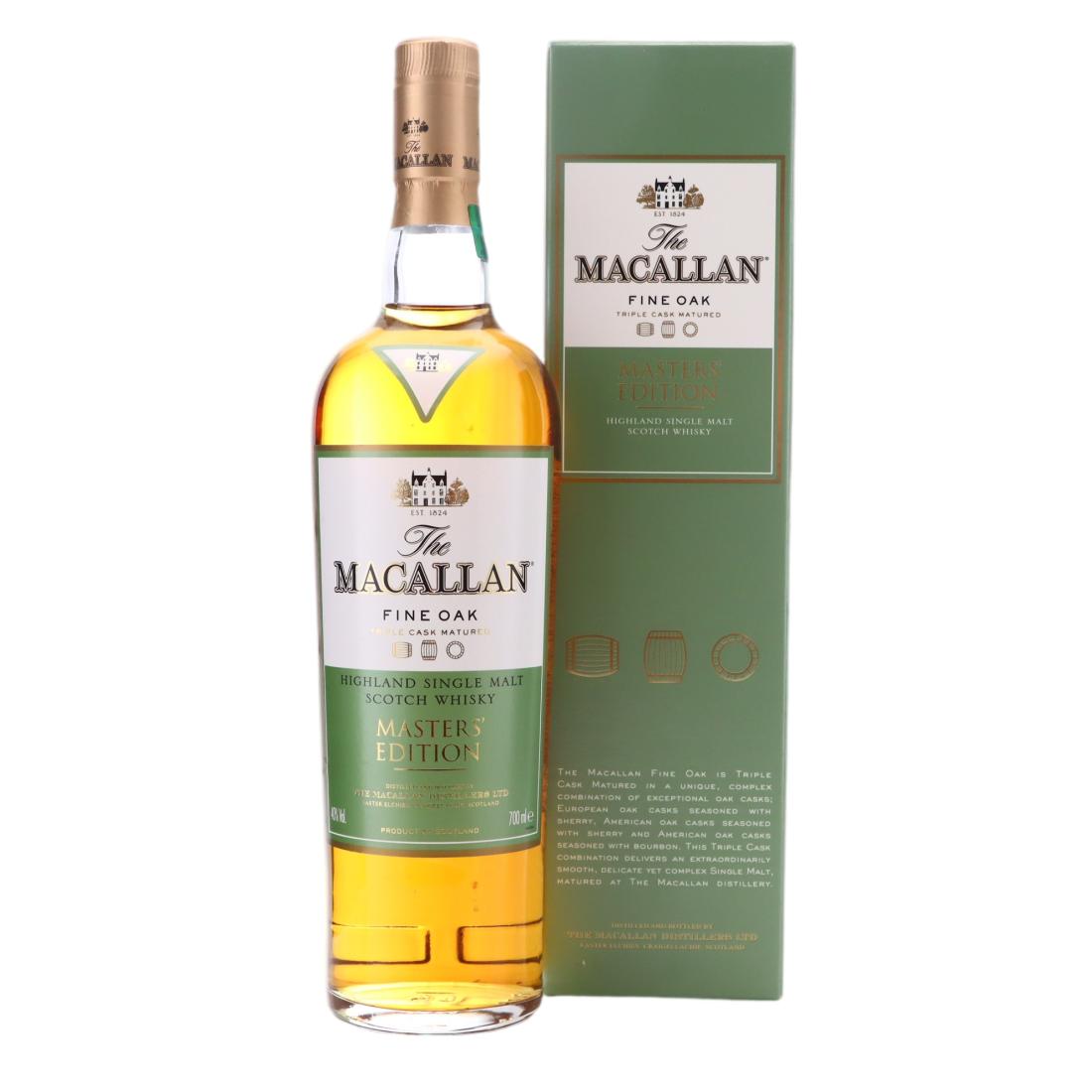 Macallan Fine Oak Masters Edition