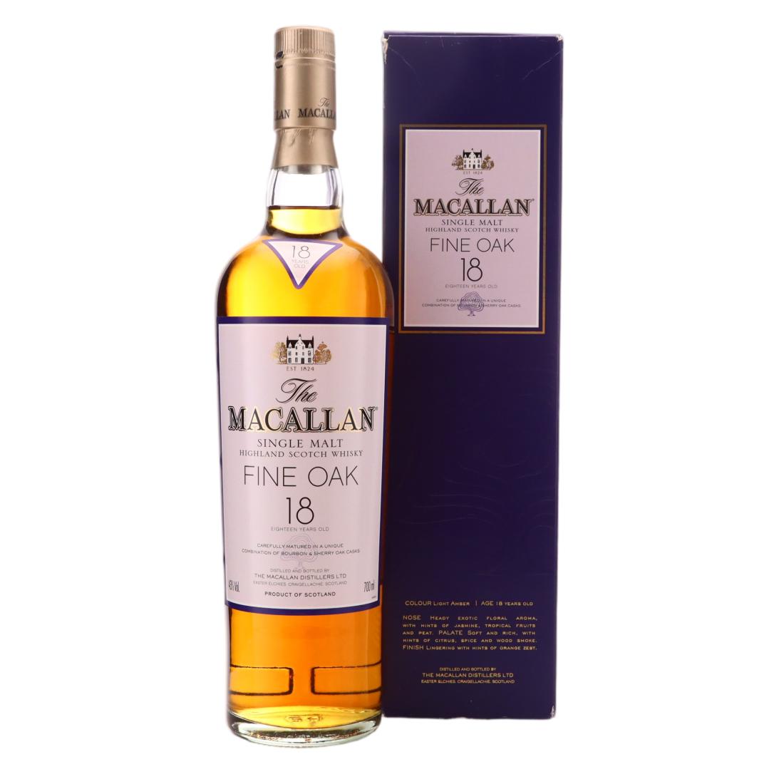 Macallan Fine Oak 18