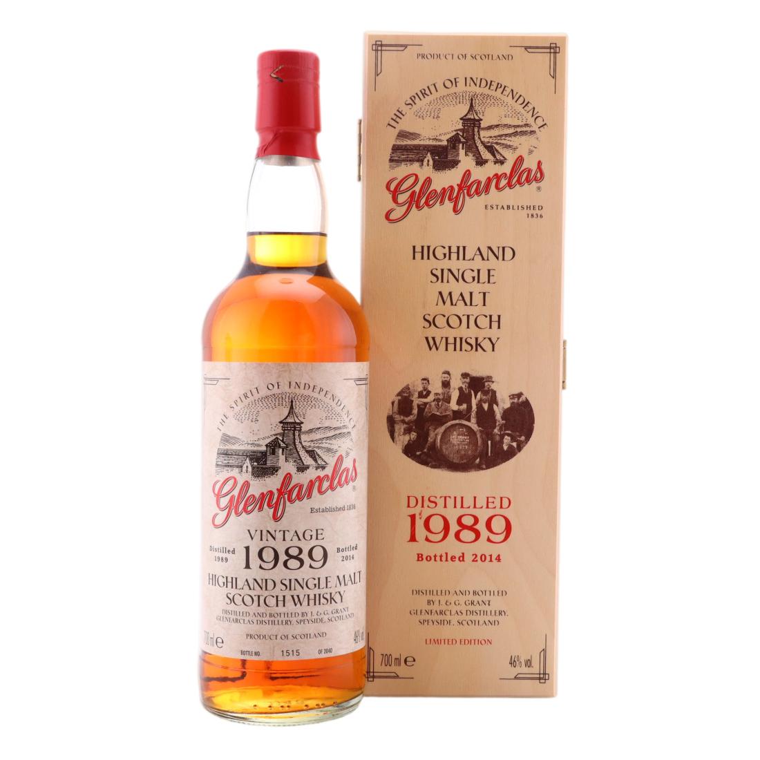 Glenfarclas 1989 Vintage 30 Jhrigen Zusammenarbeit