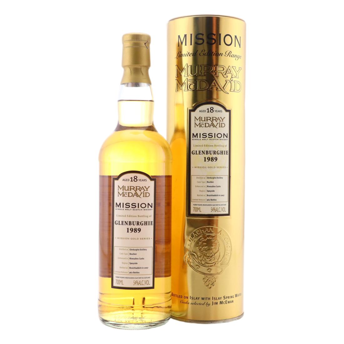Glenburgie 1989 Mission Gold Series 18