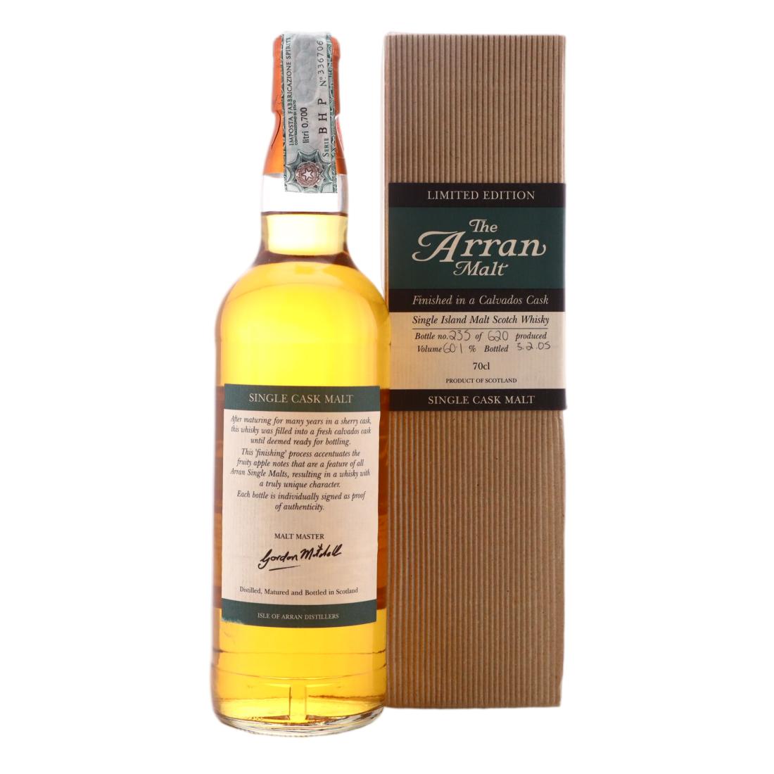Arran Single Cask Malt Finished In A Calvados Cask