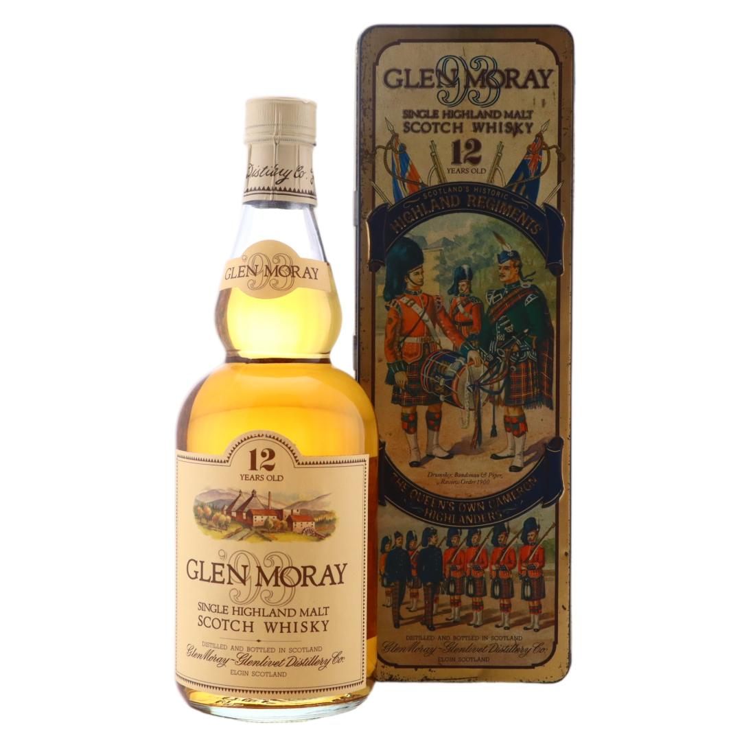 Glen Moray 12 Queens Own Cameron Highlanders