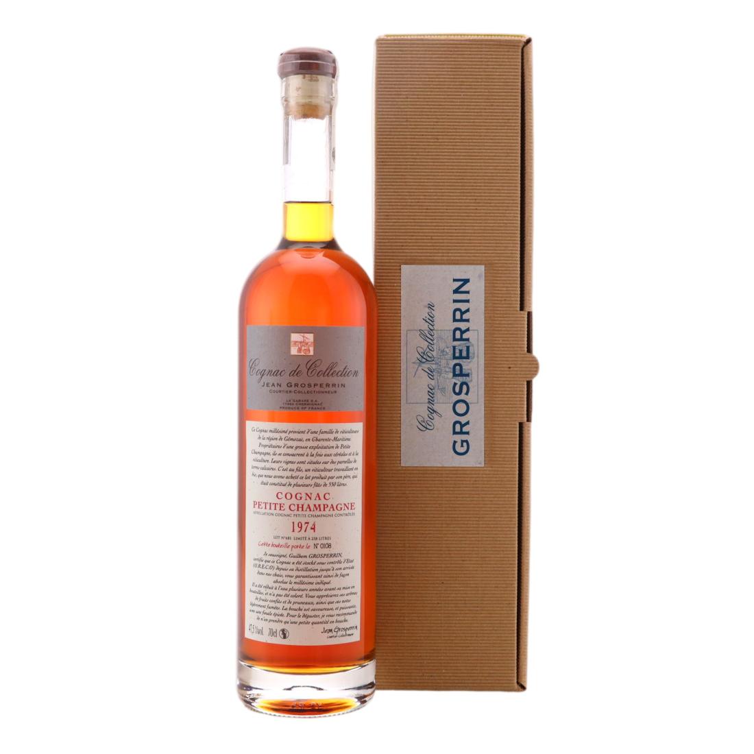 Jean Grosperrin 1974 Petite Champagne Cognac