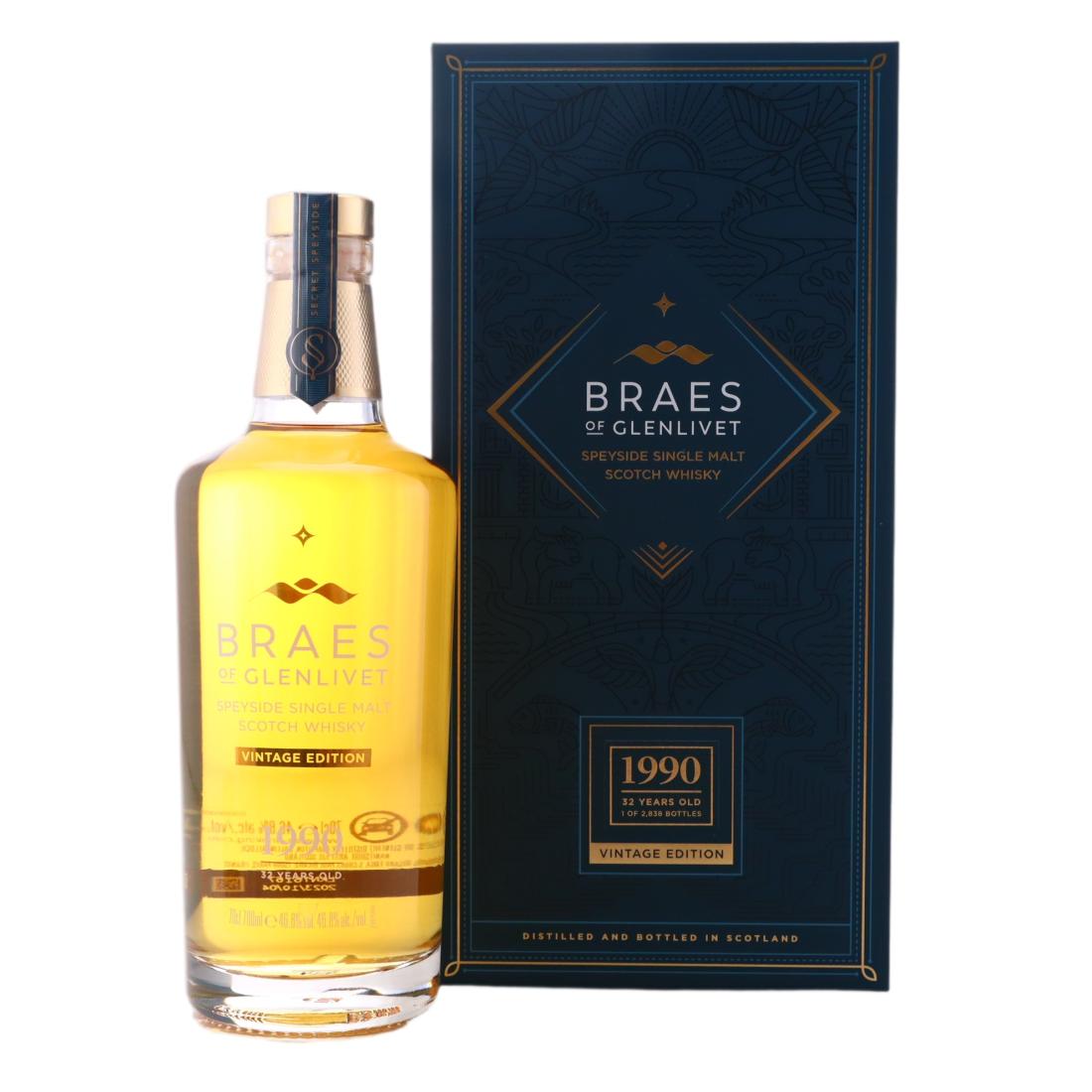 Braes Of Glenlivet 1990 Vintage Edition 32
