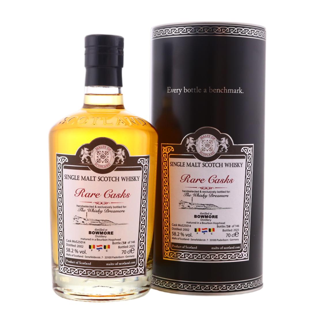 Bowmore 2002 Malts Of Scotland Rare Casks