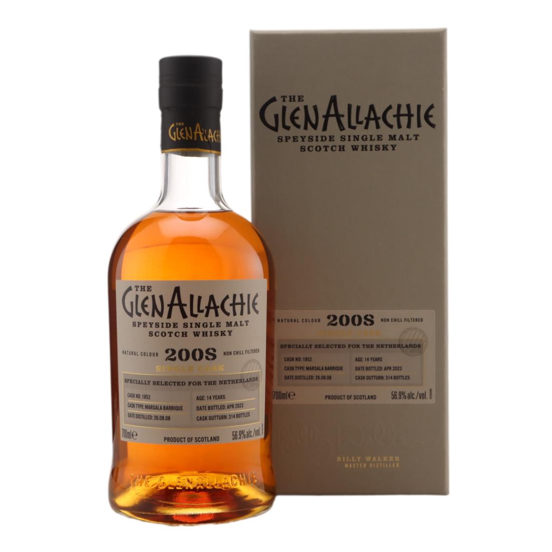 Glenallachie 2008 Single Cask 14