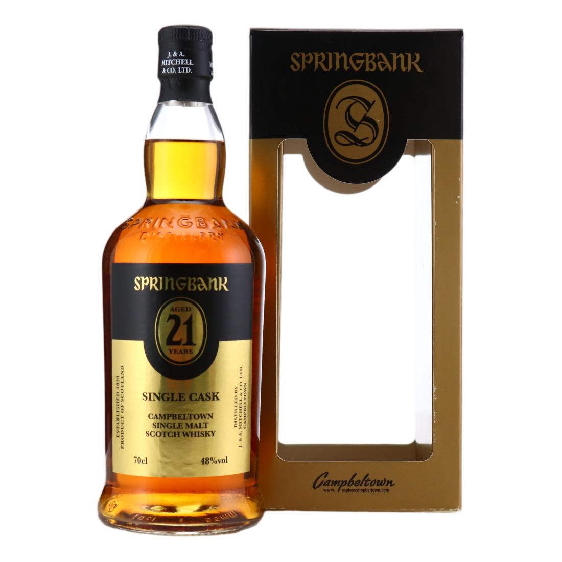 Springbank 21 Single Cask Vin Spiritus